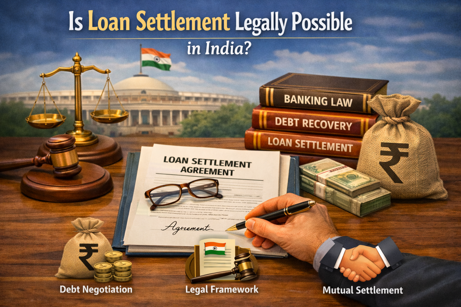 Is loan settlement legally possible in India