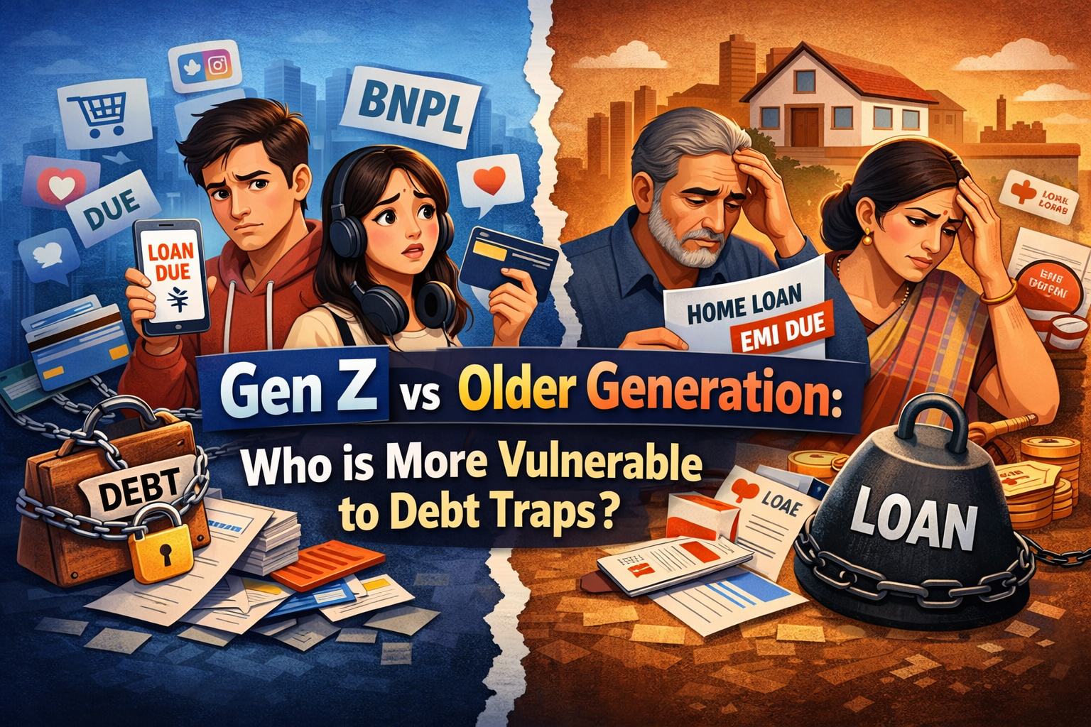 Gen Z vs older generation — who is more vulnerable to loan traps